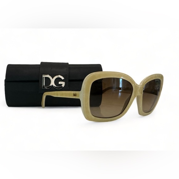 Dolce & Gabbana sunglasses (beige frame) - Picture 2 of 8